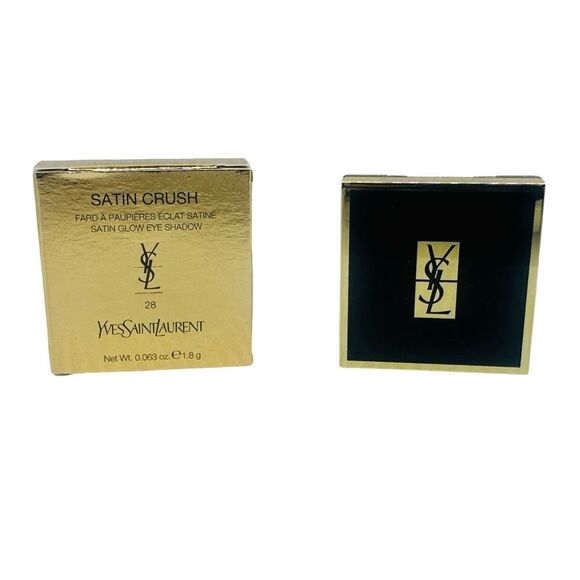 YSL Yves Saint Laurent Satin Crush Mono Eyeshadow - 28 Unconforming Taupe - Picture 4 of 5